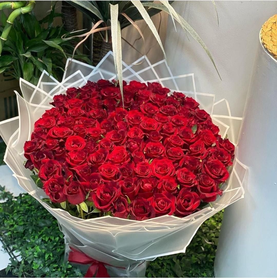 باقة الحب ١٠٠ ورده – نبض الامتياز